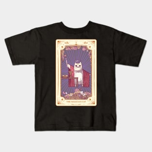 The Magician Tarot Cat Magician Tarot Kids T-Shirt